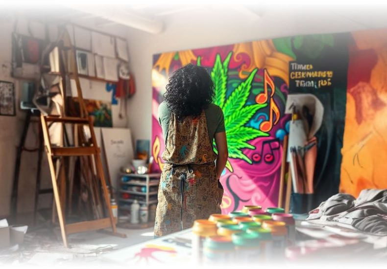 Cannabis, creativity, art