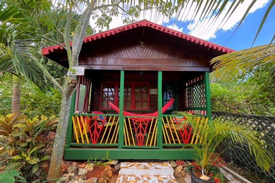 Image of a cabin at Judy house Negril, Affordable Stays in Negril, Travelling in Jamaica on a Budget, cannabis delivery in Negril, Best weed in Negril