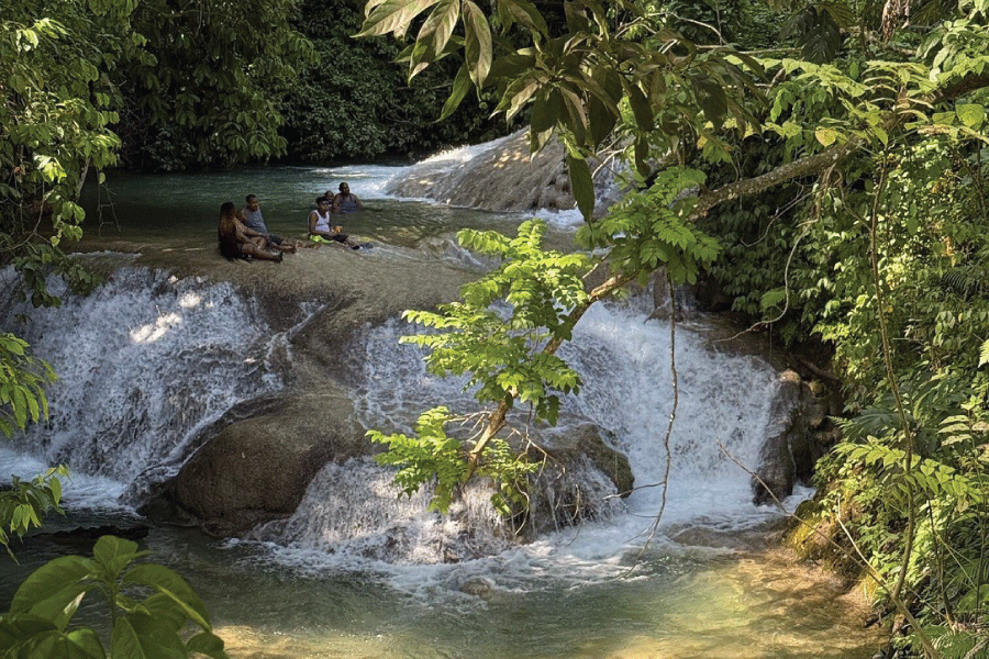 Benta River Falls, Cannabis Delivery Negril, Image of Benta Falls
