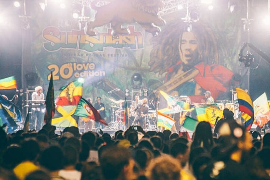 Image of a festival, Jamaica Festival Calendar, jamica's festival culure, Online cannabis dispensary in negril, dispensary near me
