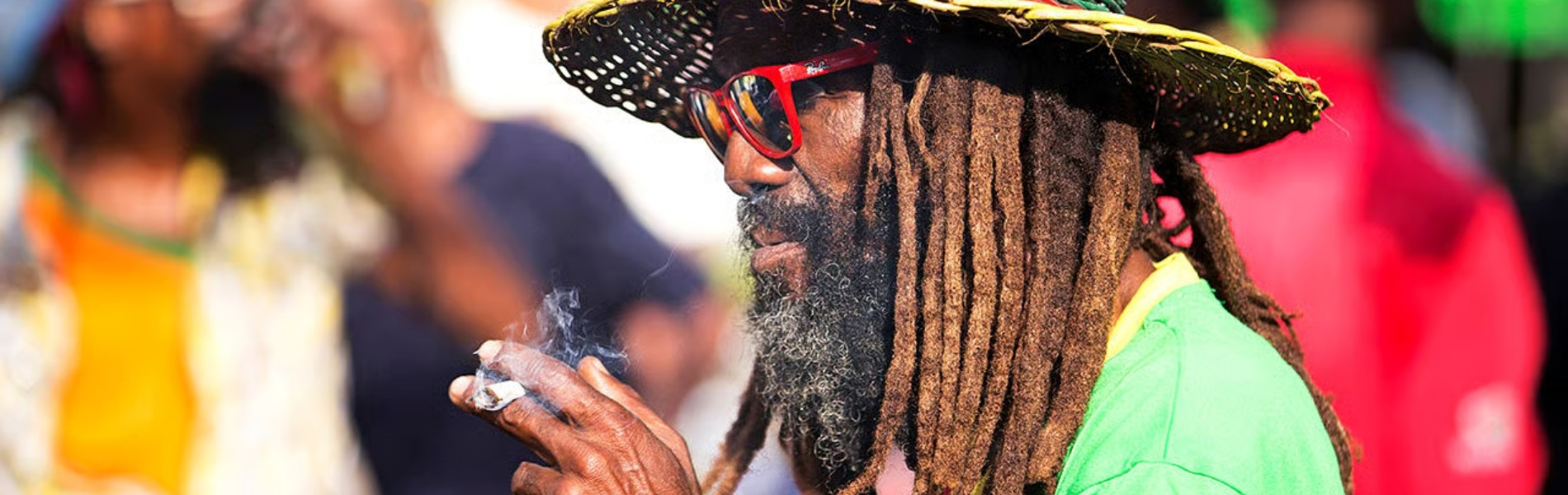 Image of a Rasta smoking hot graba Jamaican Graba Culture, Jah Livity Hot Graba, online cannabis dispensary in negril