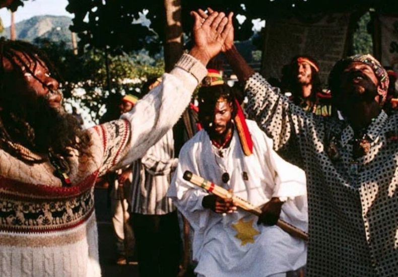 Image of a Rastas at a Nyabingi, Rastafarian Culture, Cannabis Delivery in Negril, Weed Delivery in Jamaica