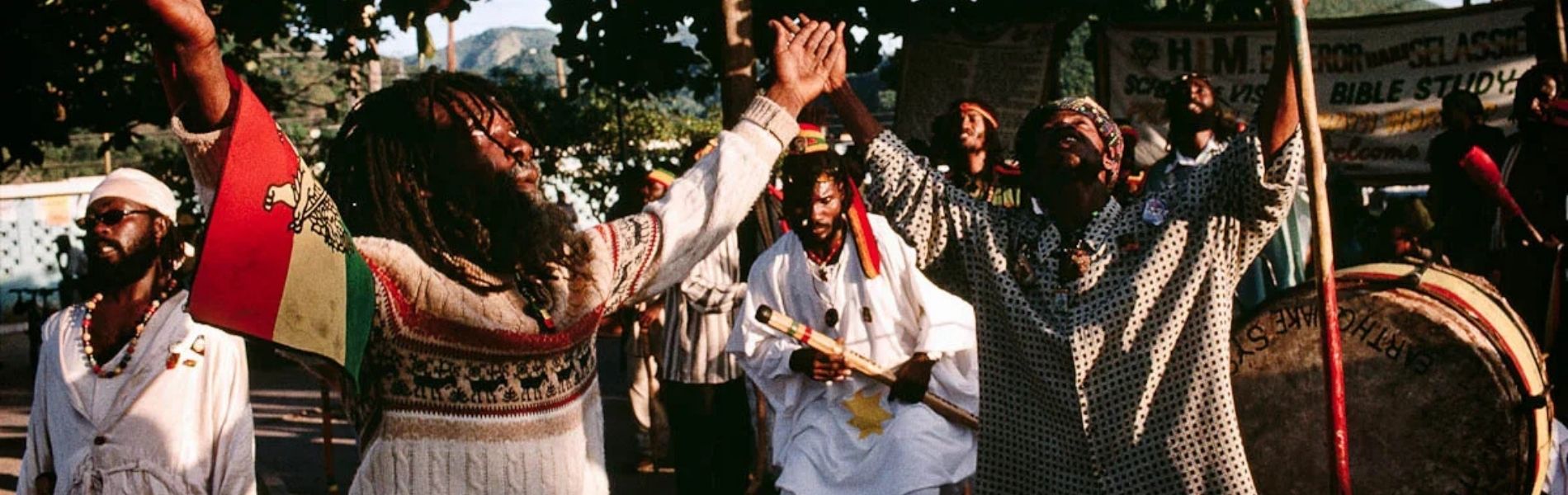 Image of a Rastas at a Nyabingi, Rastafarian Culture, Cannabis Delivery in Negril, Weed Delivery in Jamaica