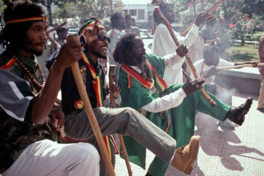 Image of a Nyabingi, Rastafarian Culture, Cannabis Delivery in Negril, Weed Delivery in Jamaica