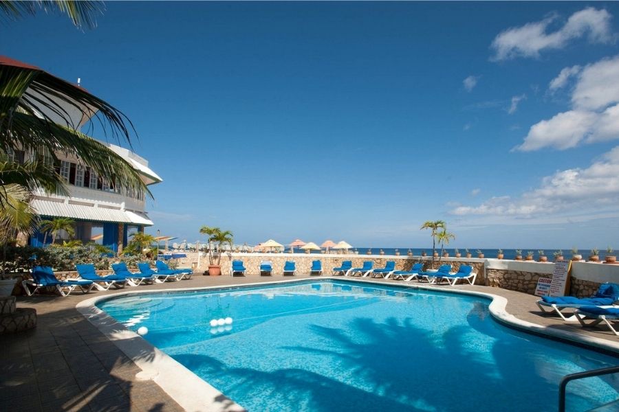 Image of Samasara Pool, Cannabis Delivery at Samsara Negril, Dispensary Near Me, Cannabis Delivery in Negril