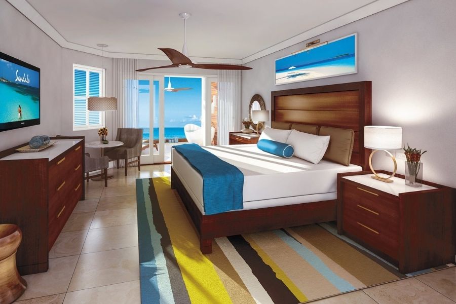 Cannabis Delivery at Sandals Negril, Dispensary Negril, Edibles Image of Sandals Beach Image of Sandals room