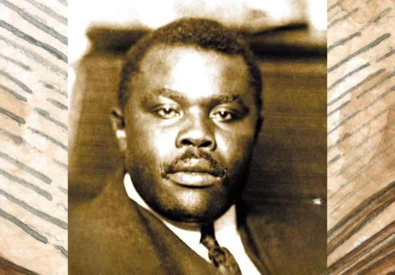 Image of Marcus Garvey, Jamaican Culture, Pan-Africanism, Black Liberation Jamaican History.