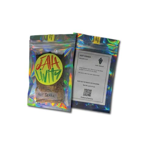 Jamaican Hot Graba Rollers Cut Product packaged